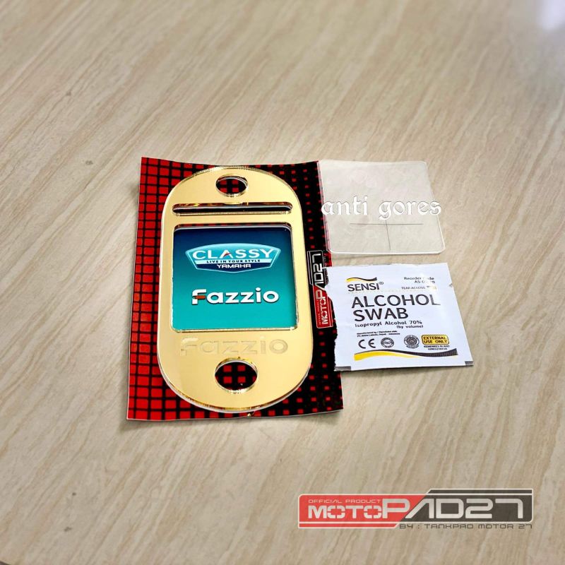 cover speedo spido antigores speedometer FAZZIO 125 premium motopad27