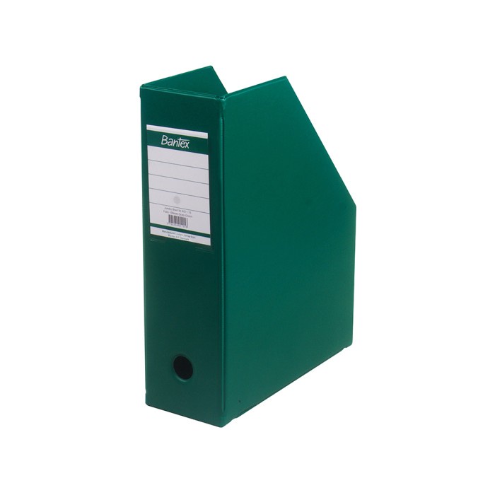 

File-Box- Bantex Magazine File (Box File) 10Cm Folio Grass Green #4011 15 -Box-File.
