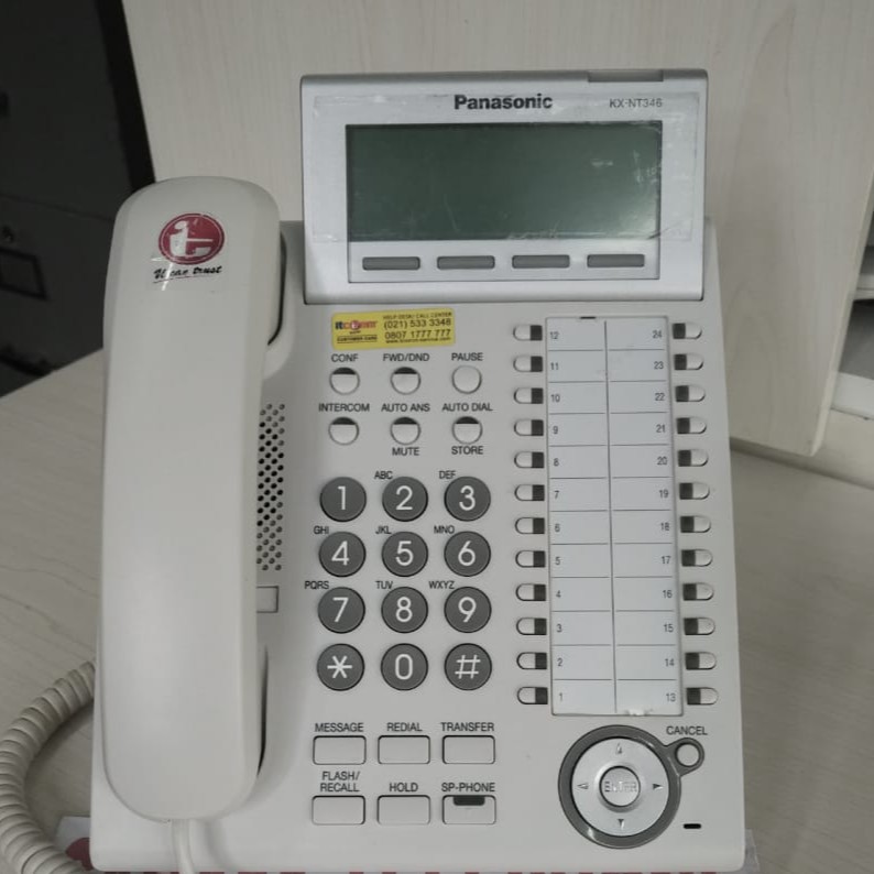 Panasonic KX NT346 IP Phone - Putih Second