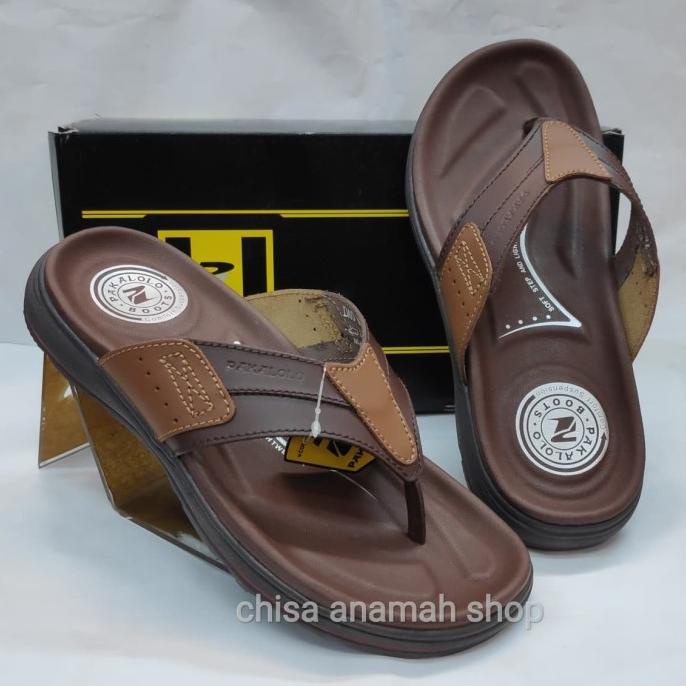 sandal kulit pakalolo N1041 sendal casual pria original DISKON