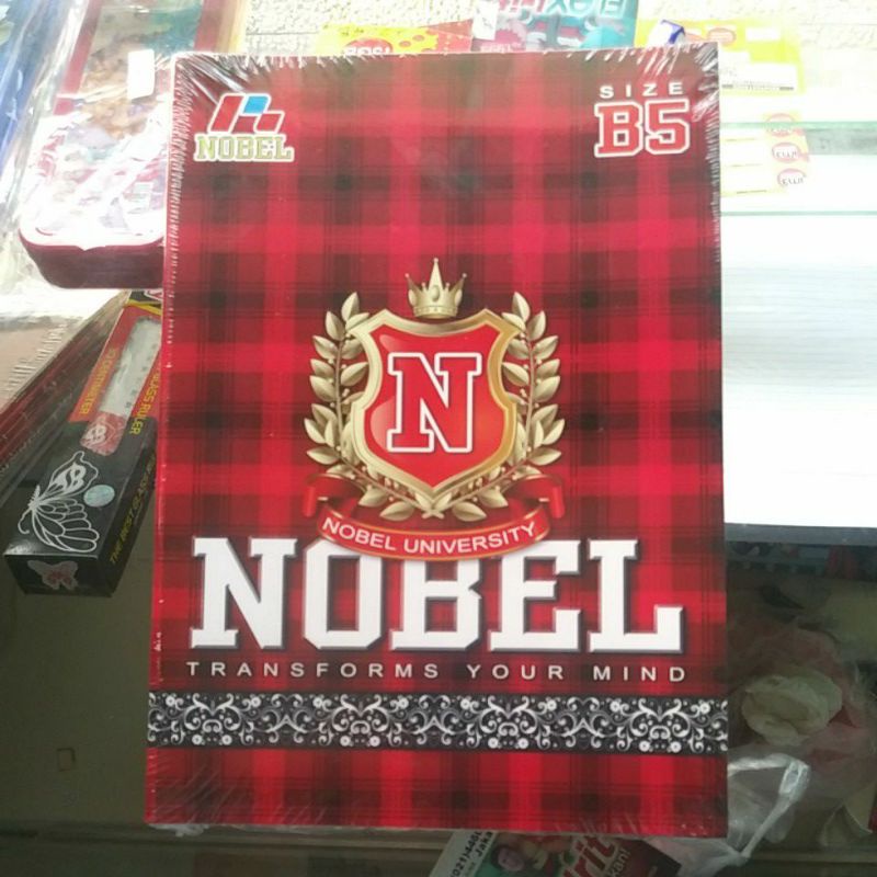 

Buku tulis NOBEL size B5 untuk kampus 36 lembar