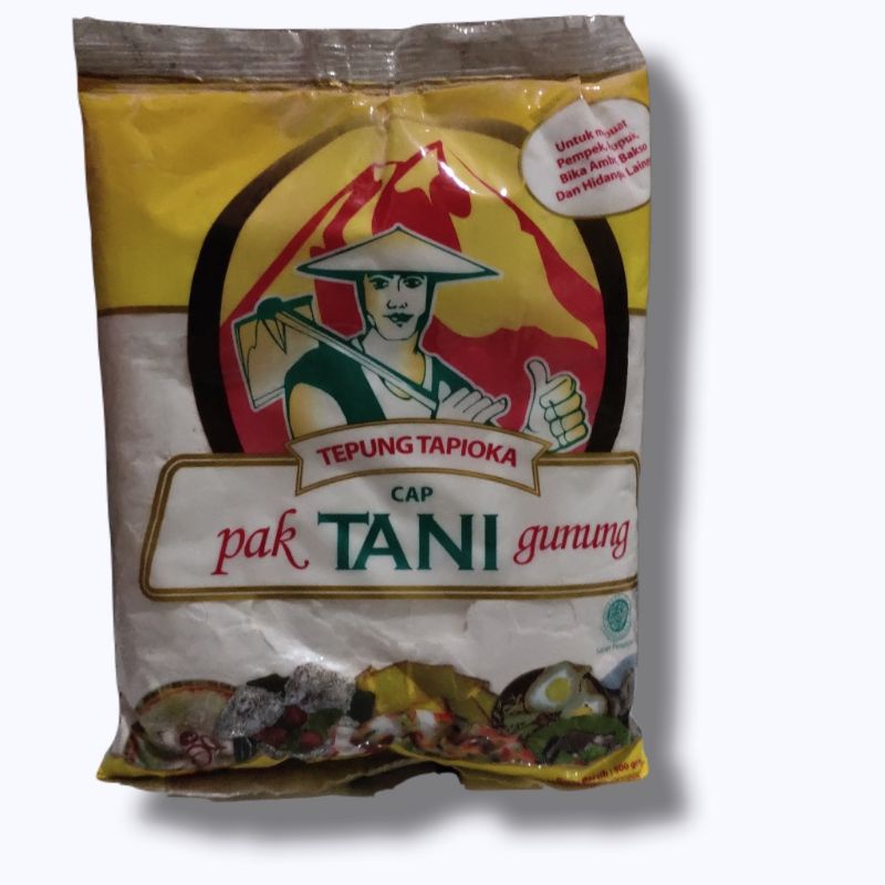 

TEPUNG TAPIOKA CAP TANI GUNUNG 500 GRAM