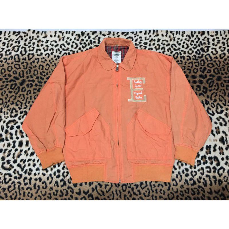 jaket vintage Harington second tartan size M fit L varsity baseball football