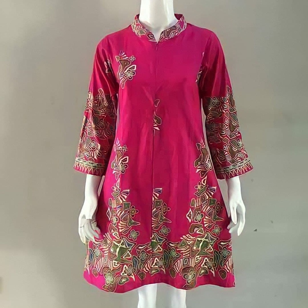 BATIK PEKALONGAN TUNIK ATASAN BATIK KAYLA ANN || TUNIK BATIK || TUNIK MURAH