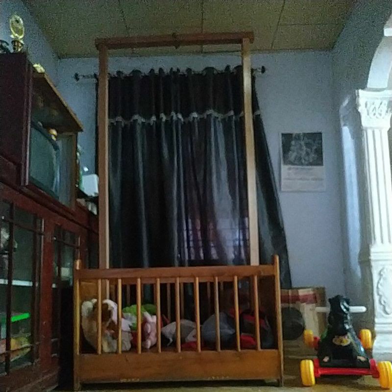 Box bayi kayu jati