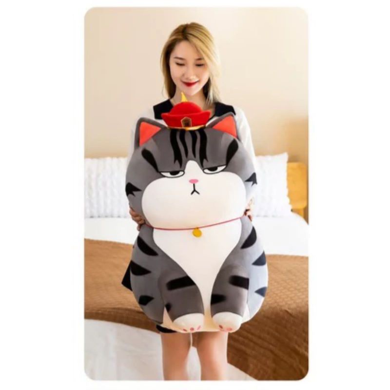 boneka-boneka kucing furyu cat jumbo 70cm boneka-boneka kucing gede lucu kado motif