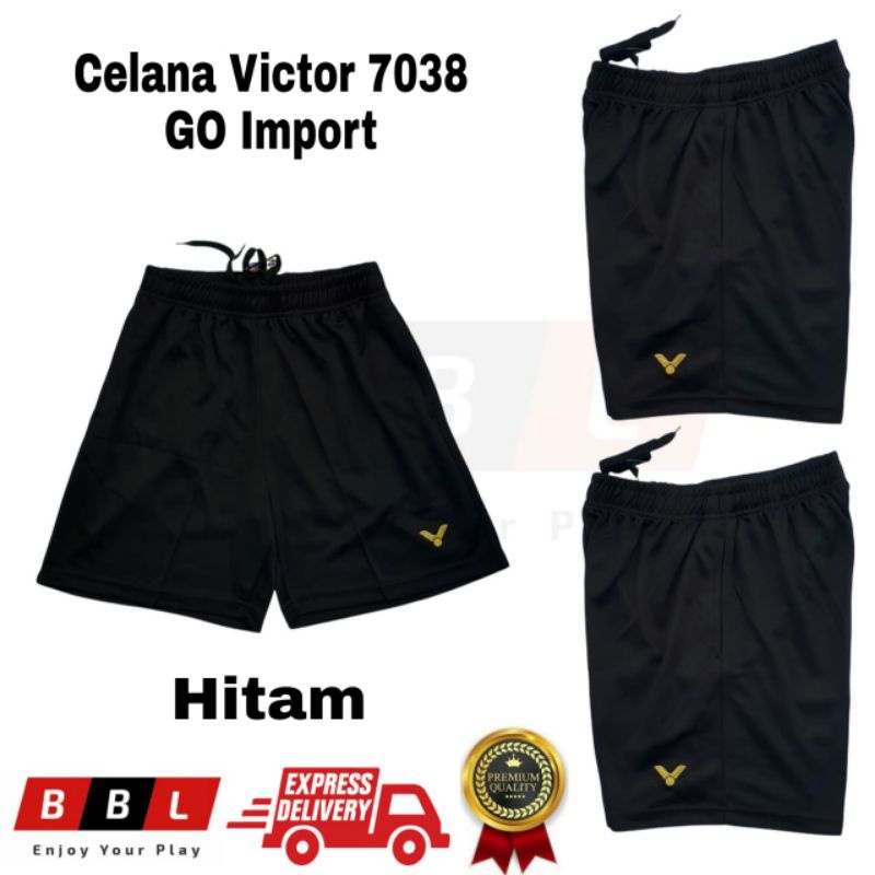 Celana Badminton Victor 7038 Import Celana Bulutangkis Victor terbaru murah Celana pendek olahraga k
