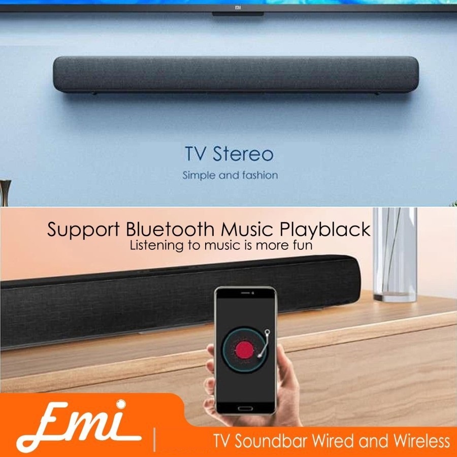 Mijia TV Soundbar Wired and Wireless Bluetooth Audio with 8 speakers By EMI