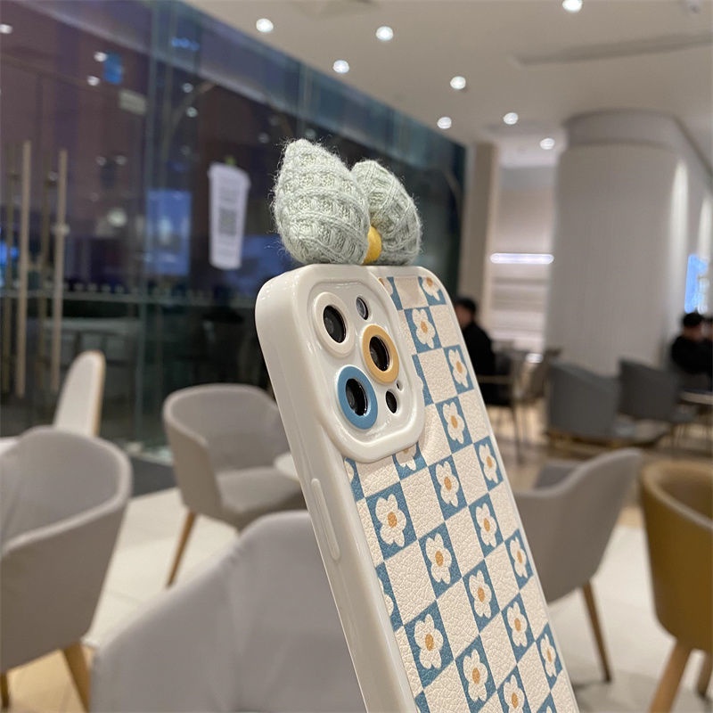 Case Pelindung Motif Bunga Untuk iPhone 12 13 11 Pro Max X Xs Max Xr 7 8 Plus hsd4