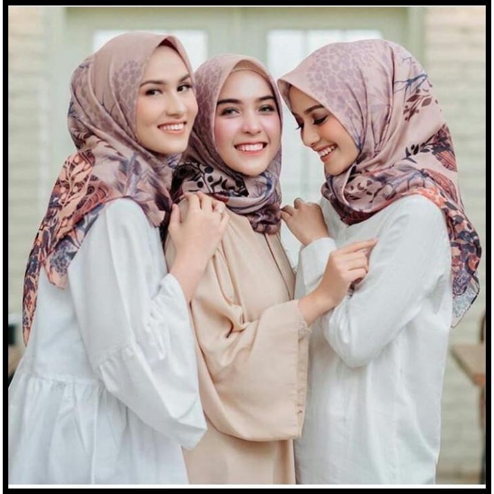 My Lady Levi Hijab Voal Printed Scarf