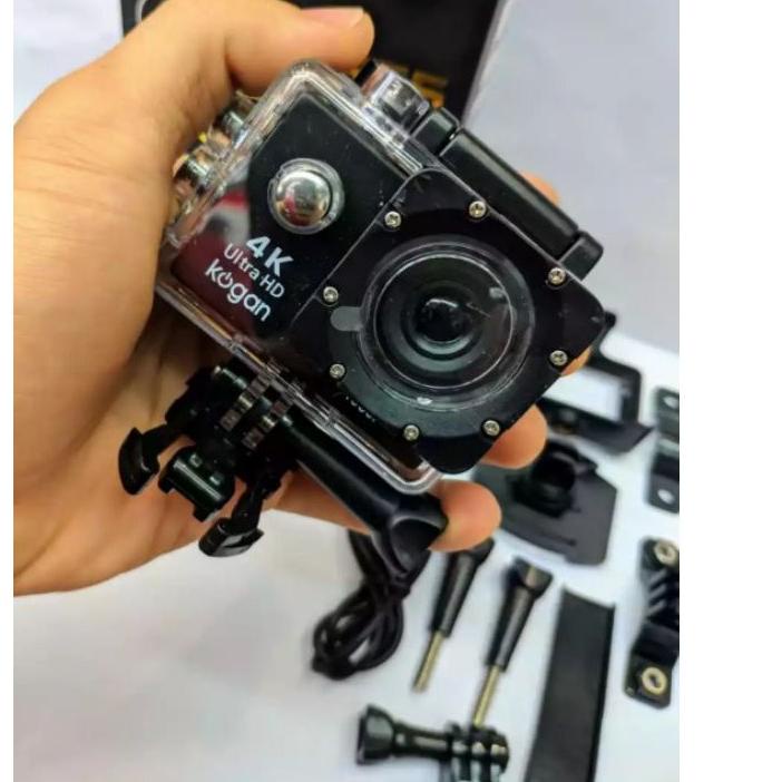 ➥ SATU SET KAMERA SPORT CAM Kogan WATER RESIST / VLOG GAMING SPORT ULTRA HD 1080 KOGAN ➪