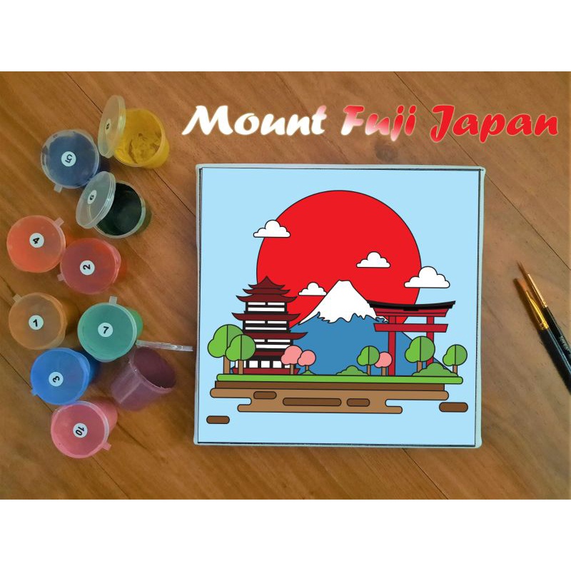 

Paint by Number Mount Fuji