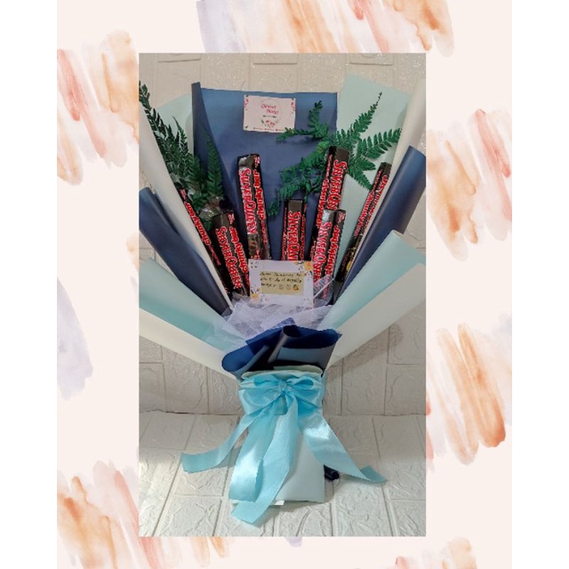 

Silverqueen buket bouquet hadiah ultah wisuda anniv
