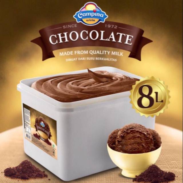 

Campina Ice Cream Chocolate 8 Liter