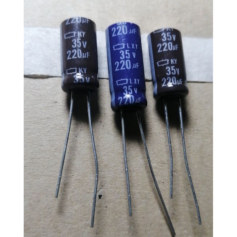 10,pcs,elko 220 uf, 25 volt