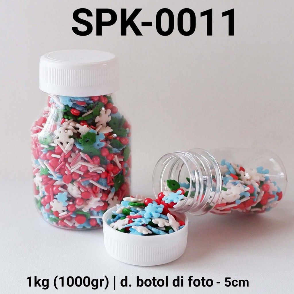 

SPK-0011 Sprinkles sprinkle sprinkel 1kg 1 kg snowflake meses natal yamama baking grosir murah sprinkles cake dekorasi mutiara trimit decoration story sprinklestory sprinklesstory sprinkle story yamama baking