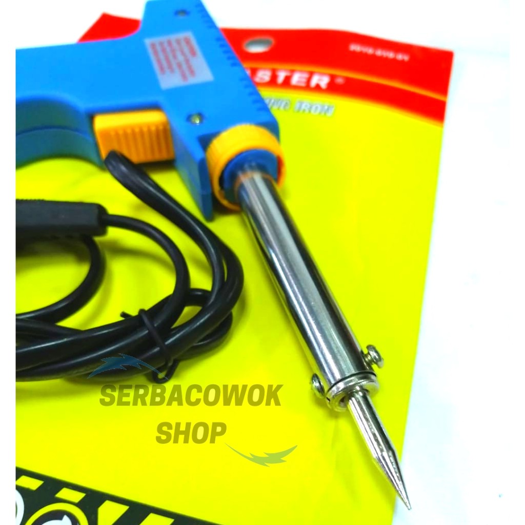 Kenmaster Dual Heat Soldering Iron - Alat Solder Pistol Tembak 20V-200W Termurah Berkualitas