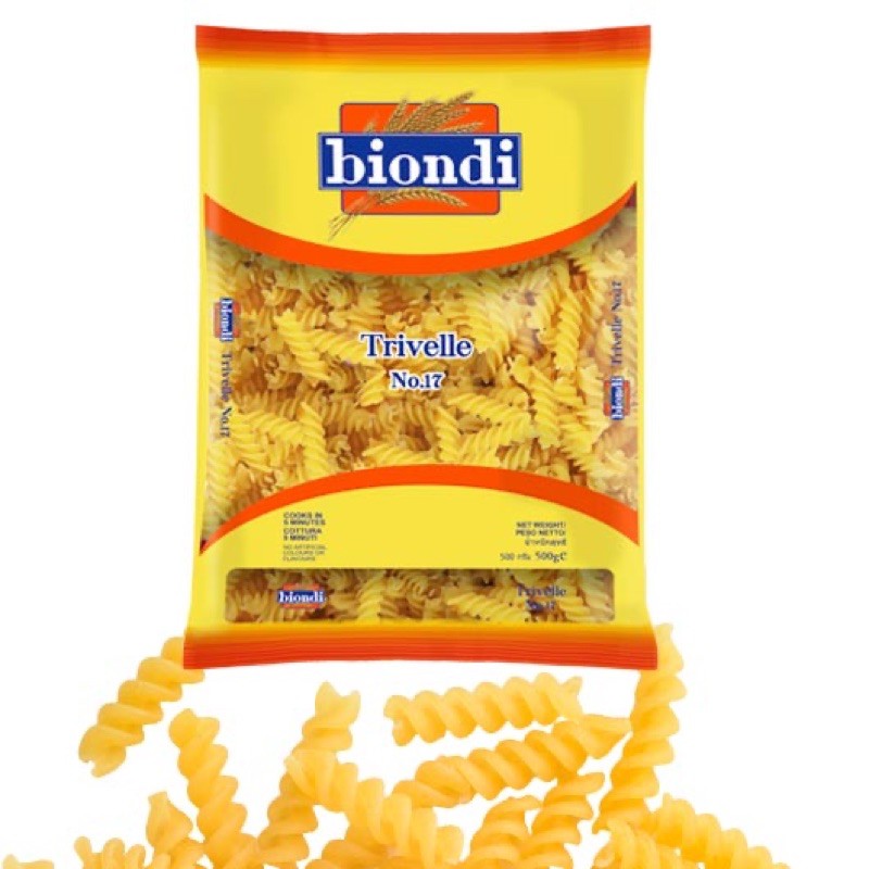 

Pasta Biondi - Trivelle No.17 ( 500g )