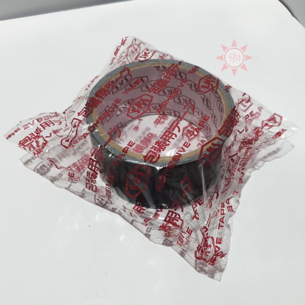 Selotip Kain Lakban Kain Hitam 2 inch