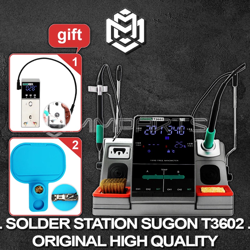 Solder Station SUGON T3602 Free Mata Solder JBC C115 ATAU C210 Original / Solder Station Sugon T3602