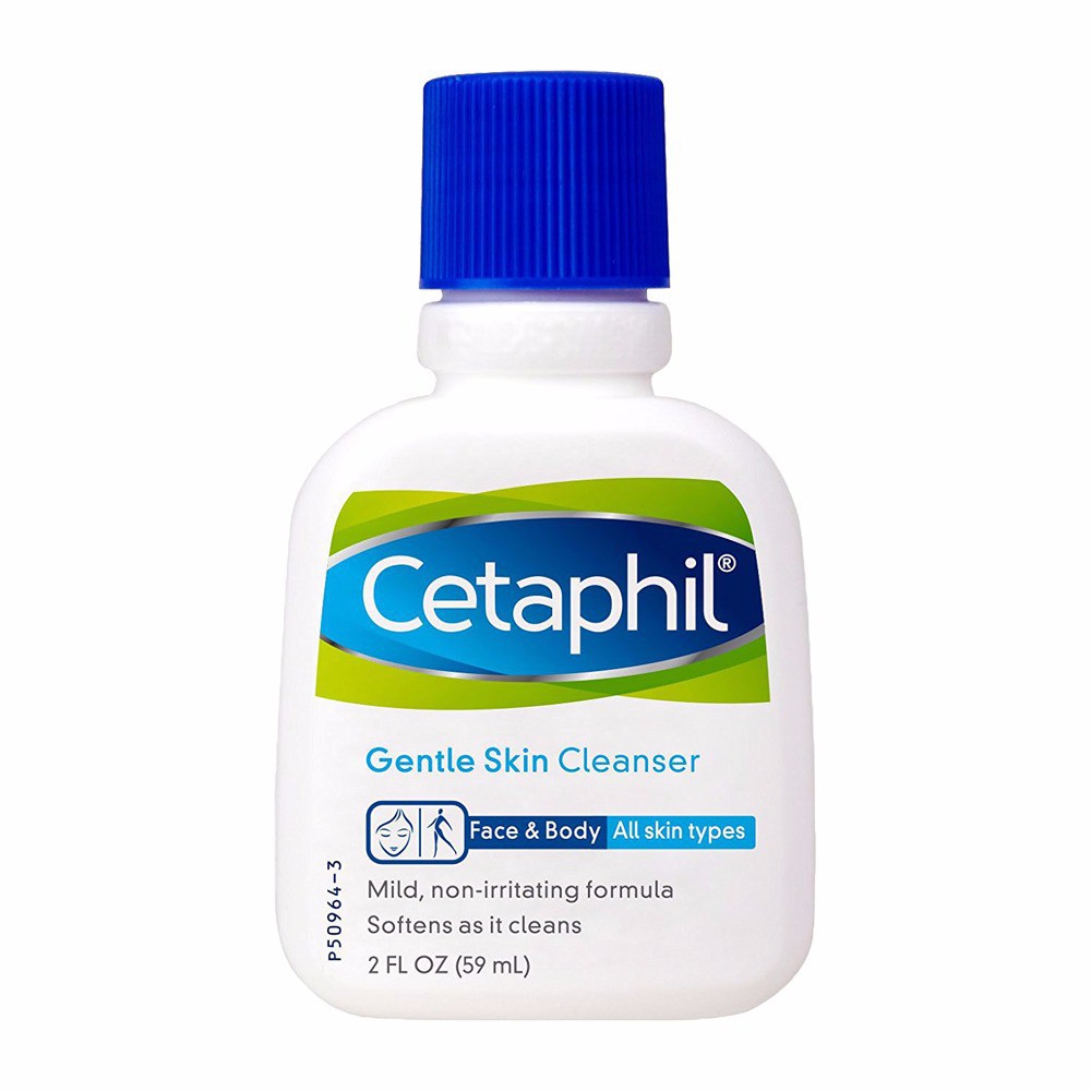 Cetaphil gentle skin cleanser 59ml sabun cuci muka