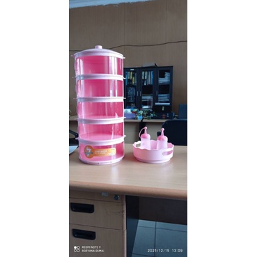 Technoplast Rak Makanan Tudung Saji 5 Susun