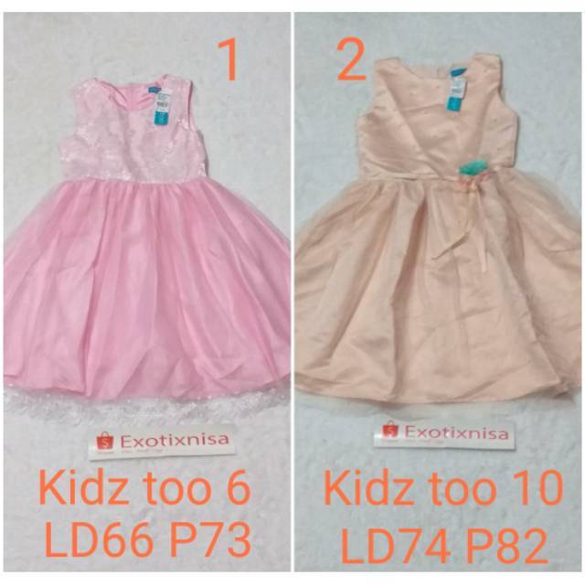 Dress Baju  Overall anak  perempuan Nevada  dan Aero girl 