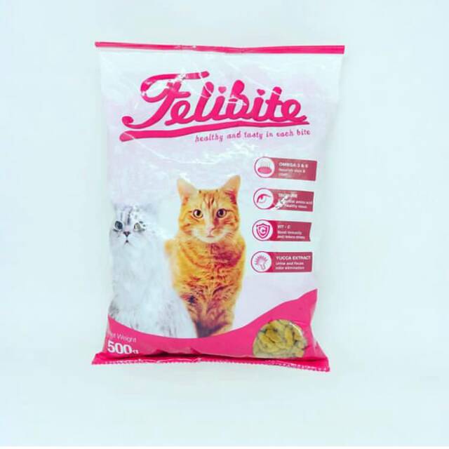 Makanan kucing Felibite 500gr