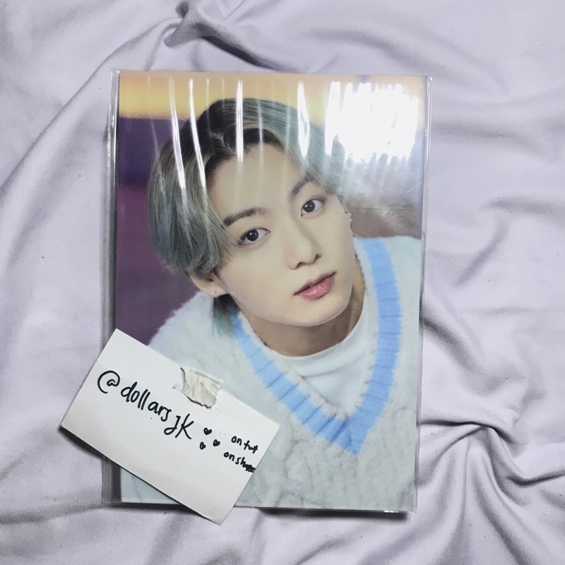 POSTCARD SOOWOOZOO JUNGKOOK OFFICIAL