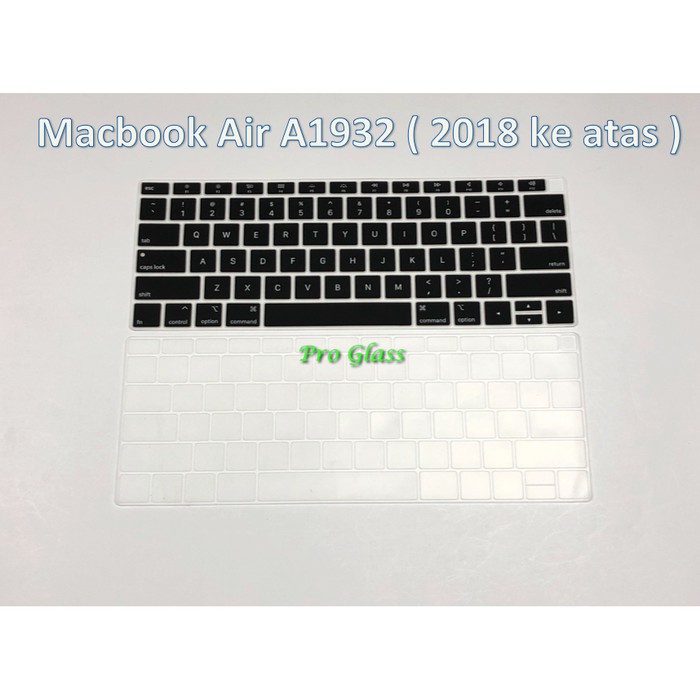 Macbook Air A1932 ( 2018 - ) Silicone Keyboard Cover Protector