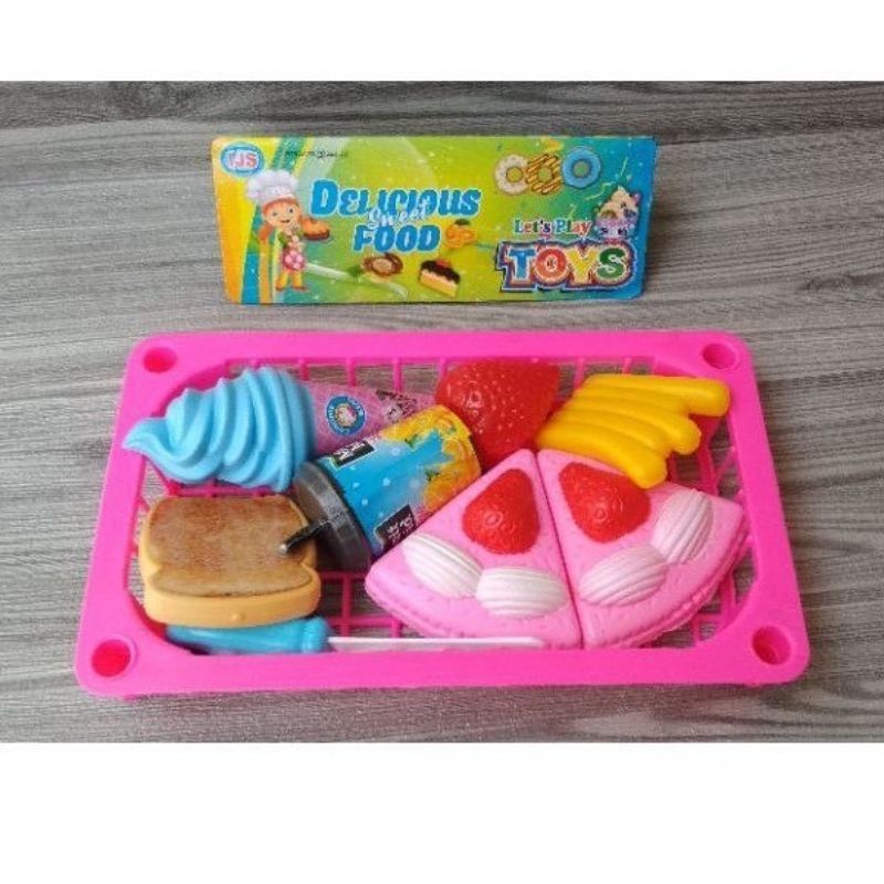 MAINAN MINI TRAT KUE KERANJANG