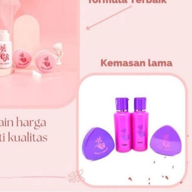 ✿ Cream Cr / PAKET TONER CREAM CR / DISTRIBUTOR CREAM CR / Cream Flek / CR UNGU ORIGINAL ➻