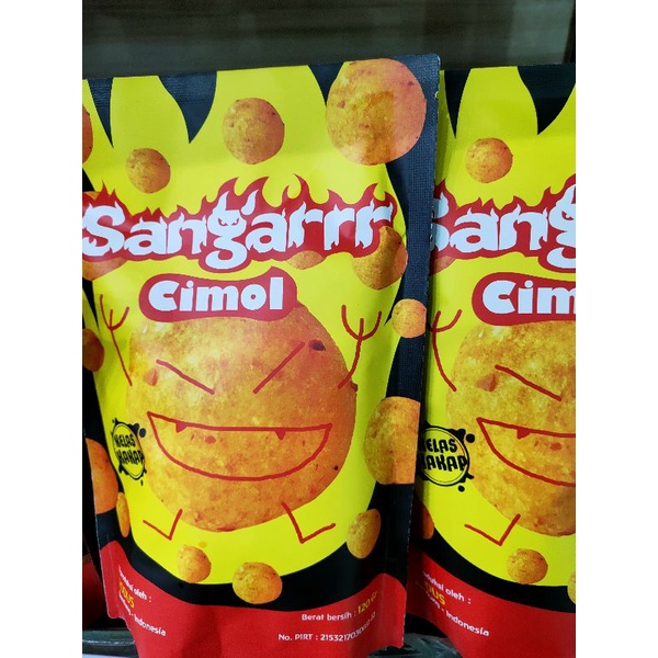 

Cimol Sangar Kering Pedas Cemilan Enak Oleh Oleh