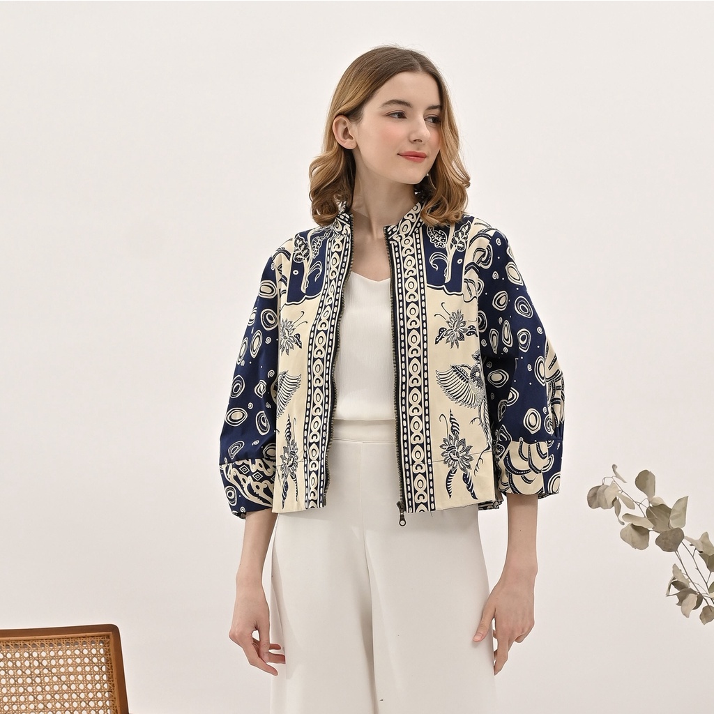 Hanoi - Bomber Jaket Batik Wanita