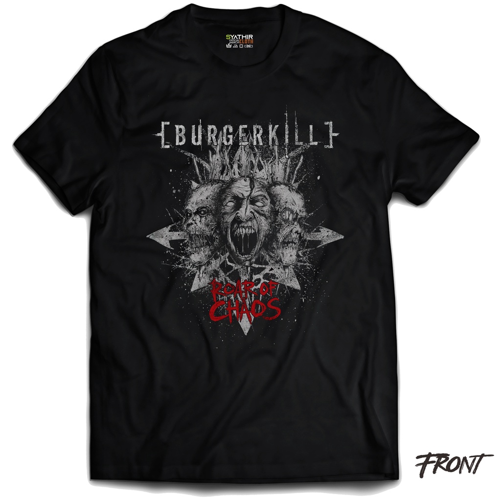 T-shirt Merchandise BURGERKILL | Roar Of Chaos
