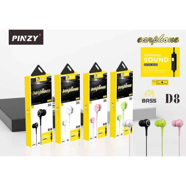 Headset - Earphone Original 100%  D8 Series