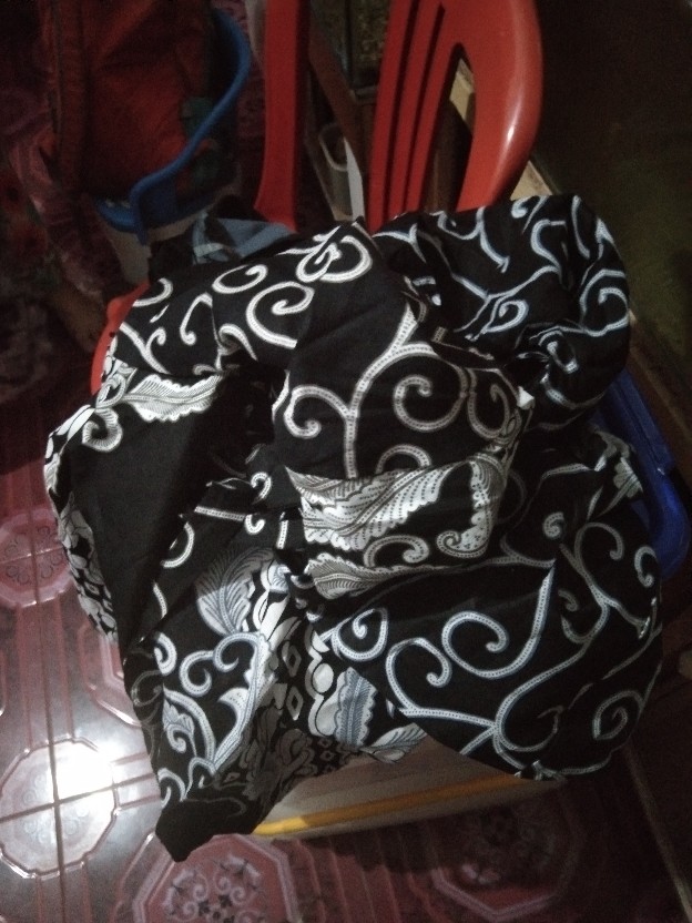 Maura Couple - Sania Ruffle Batik Couple Ori Ndoro Jowi Garansi