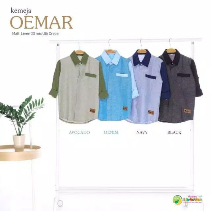 Kemko (Kemeja Koko) Oemar Kids by Moslem Libasuna