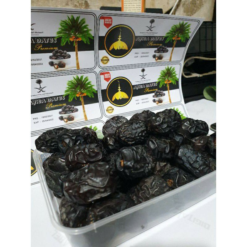 

QH kurma ajwa/nabi jumbo1kg premium organik