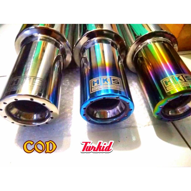 Knalpot Mobil HKS gronel suara NGEBAS  cocok untuk #Avanza #xenia #Timor #dll