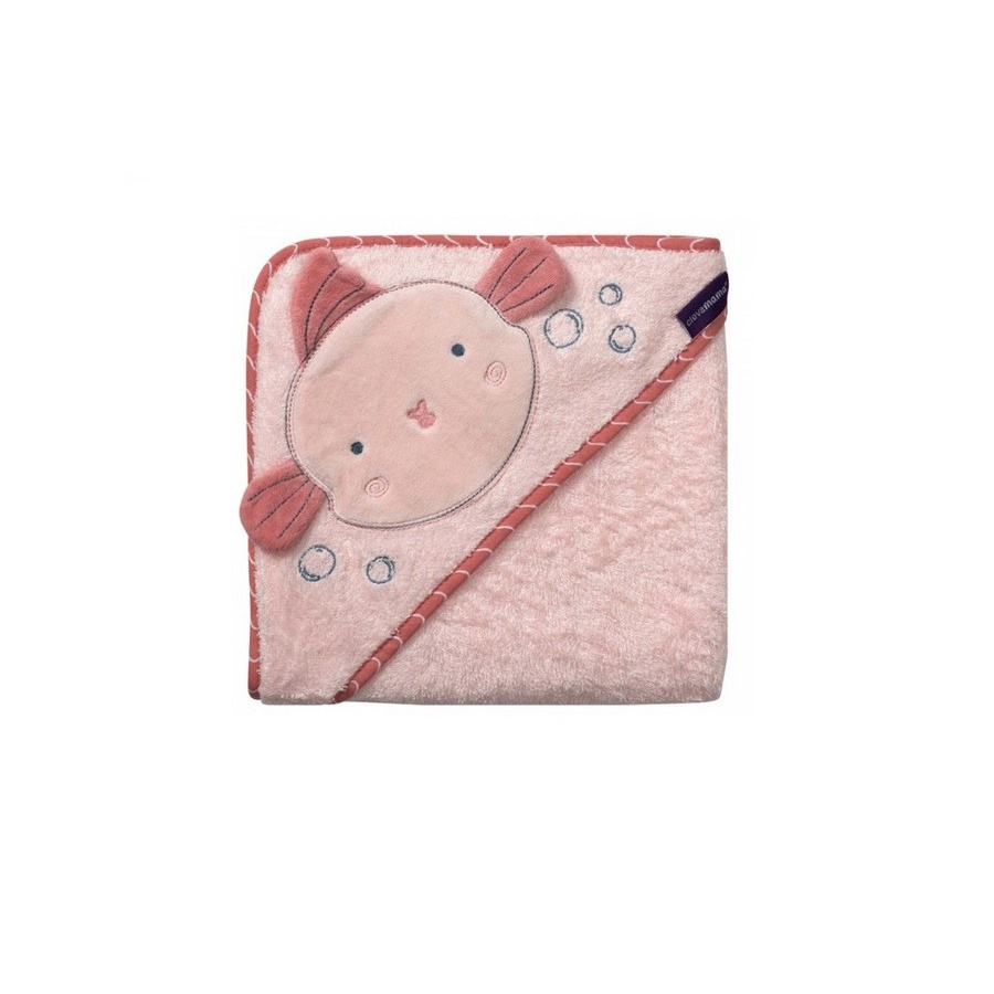 Clevamama Bamboo Apron Baby Bath Towel