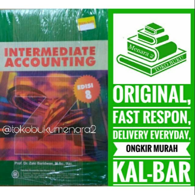 INTERMEDIATE ACCOUNTING EDISI 8 - ZAKI BARIDWAN