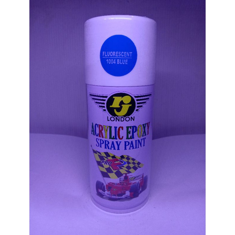

Cat Pylox 100% Original Pilox Semprot 1004 RJ London FLUORESCENT BLUE / BIRU STABILO 150cc