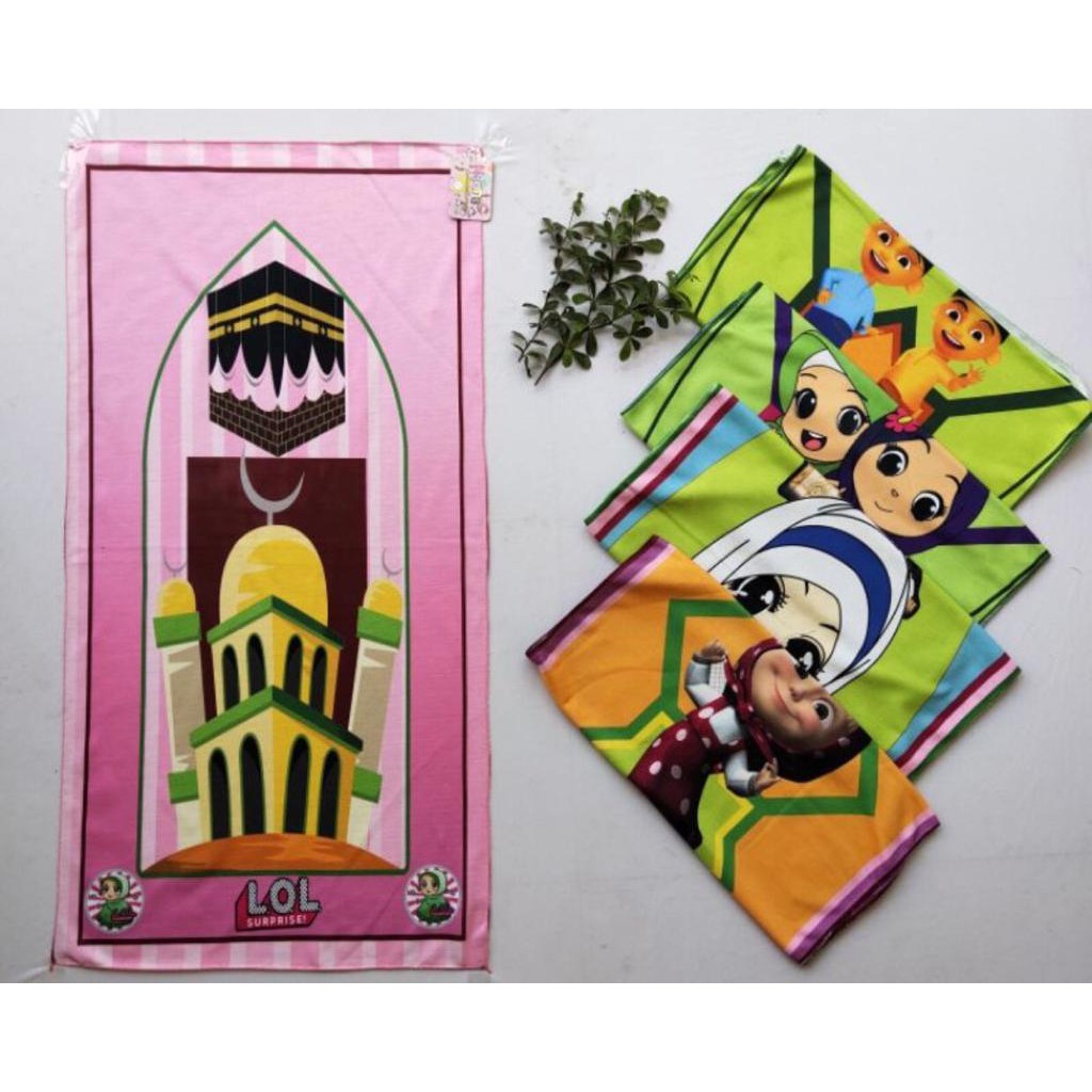 SAJADAH ANAK/SAJADAH ANAK KARAKTER/SAJADAH ANAK MURAH