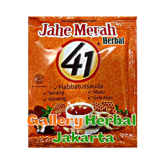 Jual Jahe Merah Herbal Habbatussauda Kemasan Sachet Minuman Kesehatan Shopee Indonesia