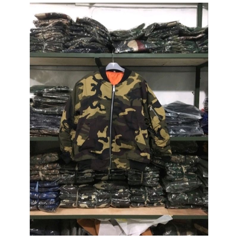JAKET BOMBER ARMY/JAKET LORENG TNI/KOPASSUS/GURUN/NKRI