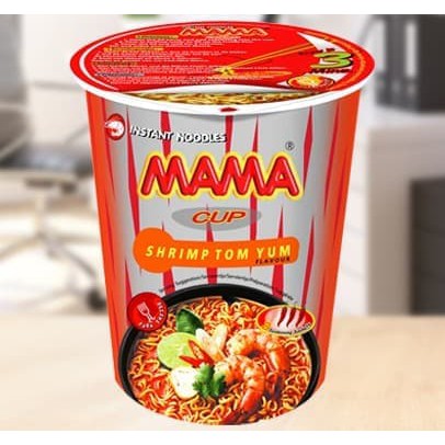MAMA Cup Noodle Shrimp Tom Yum Flavour 60gr Made in Thailand