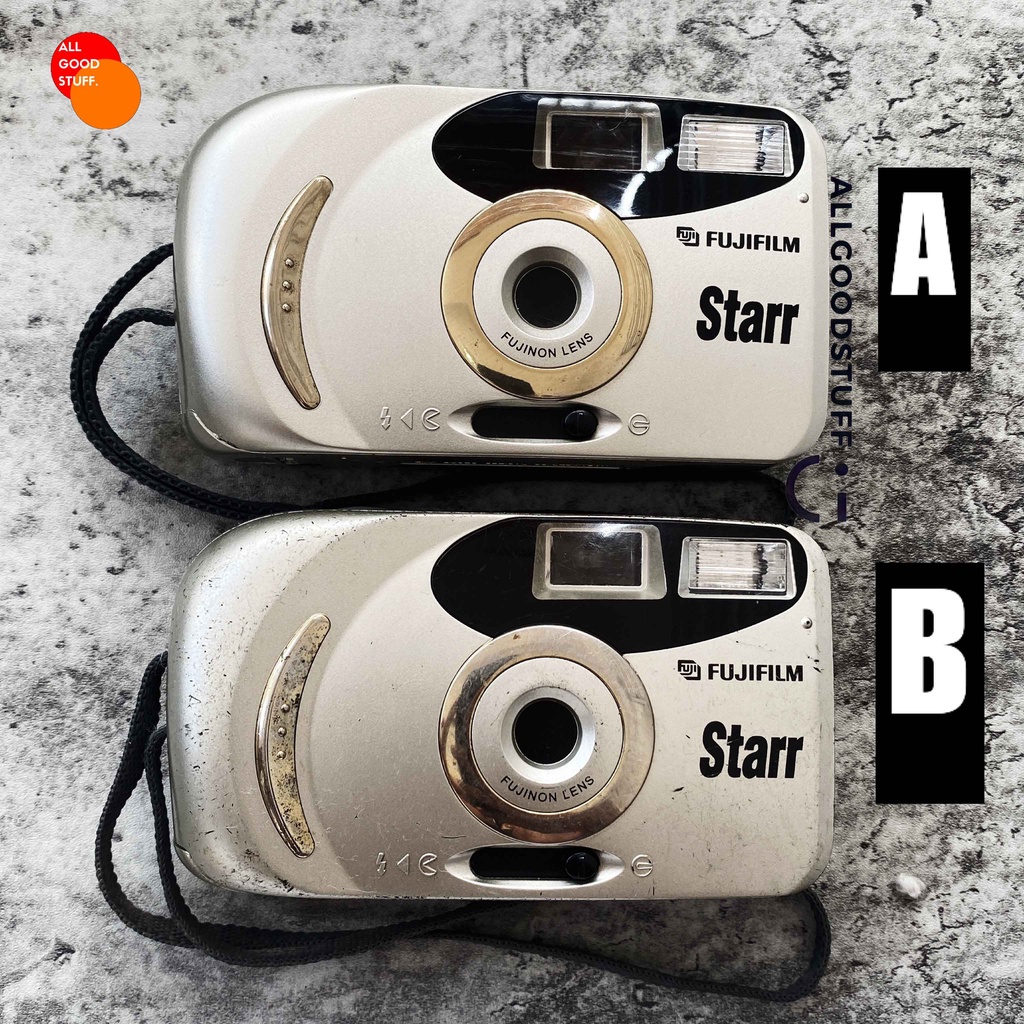 KAMERA ANALOG - FUJI ZIPP / FUJI FLEZZ / NOVACAM I / FUJI STARR / FUJI COMETA / FUJI MDL 9 / FUJICA M1 KAMERA ANALOG SAKU REUSABLE MURAH 35M MULUS ROLL FILM-FUJI STARR