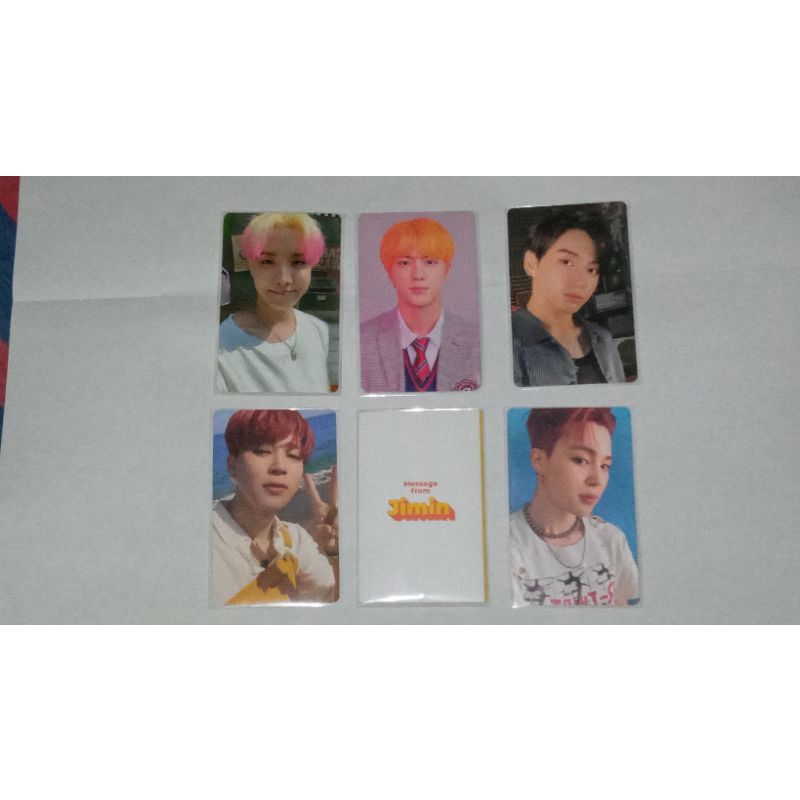 POB JHOPE BUTTER JIN OSIS/ANSWER L JK BE ESS JIMIN PEACHES & CREAM