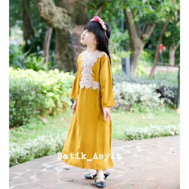 Dress Daster  renda arab haga grosir  jual ecer daster  